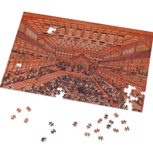 Puzzle Théâtre Ukiyo-e Kabuki : Art japonais de l&#39;époque d&#39;Edo