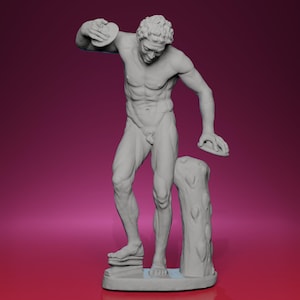 3D Printed Dancing Satyr Sculpture – Inspired by The Russian Academy in Moscow