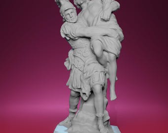 3Dプリントされた天使のささやき彫刻 – パリのオルセー美術館に
