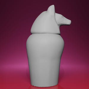 3D Printed Canopic Jar – Inspired by the Wellcome Collection in London