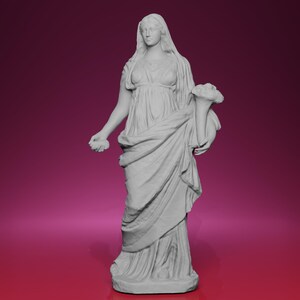 3D Printed Statue of a Woman – Inspired by The Palazzo Doria Pamphilj in Rome