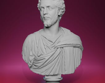 3D Printed Bust of a Man – Inspired by Statens Museum for Kunst in Copenhagen
