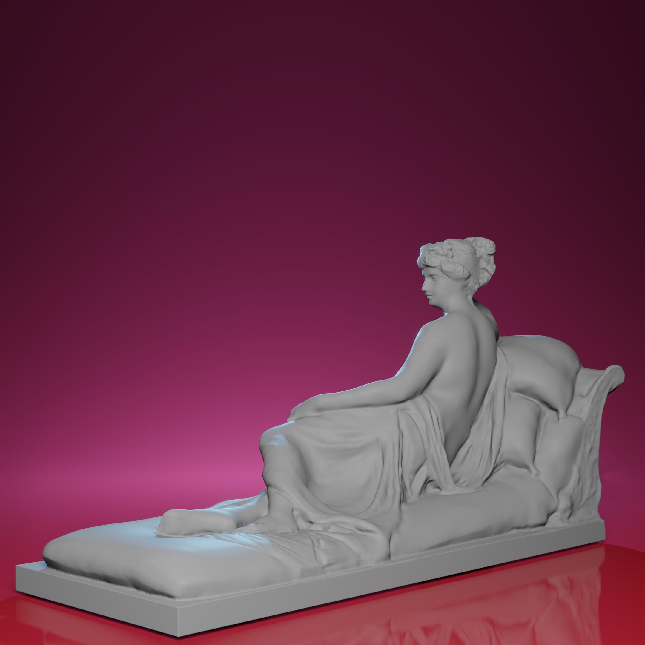 3Dプリントされたポーリーヌ・ボナパルトのヴィーナス・ヴィクトリクス
