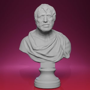 3D Printed Seneca Bust – Inspired by the Cameron Gallery in Russia