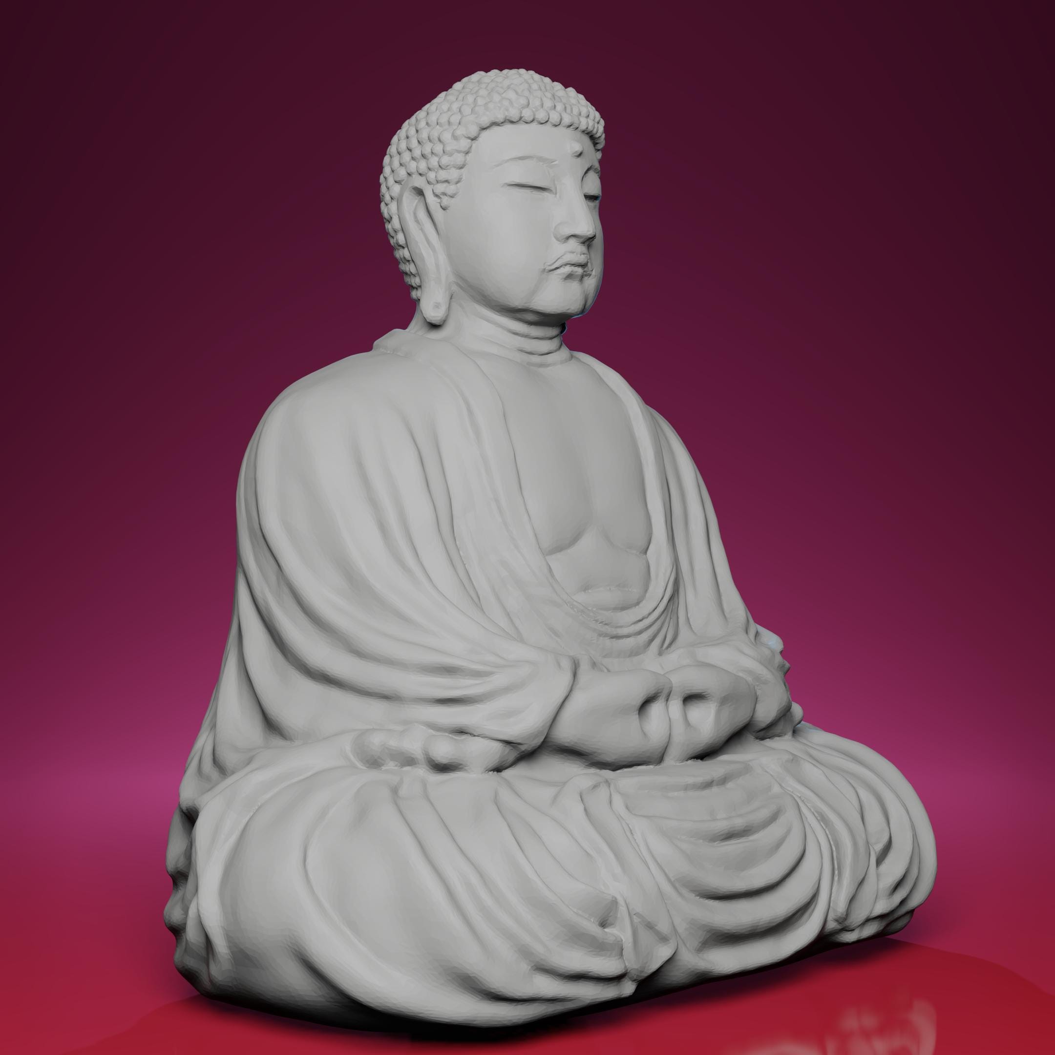 3D Printed Great Buddha of Kamakura – Inspired by Japanese