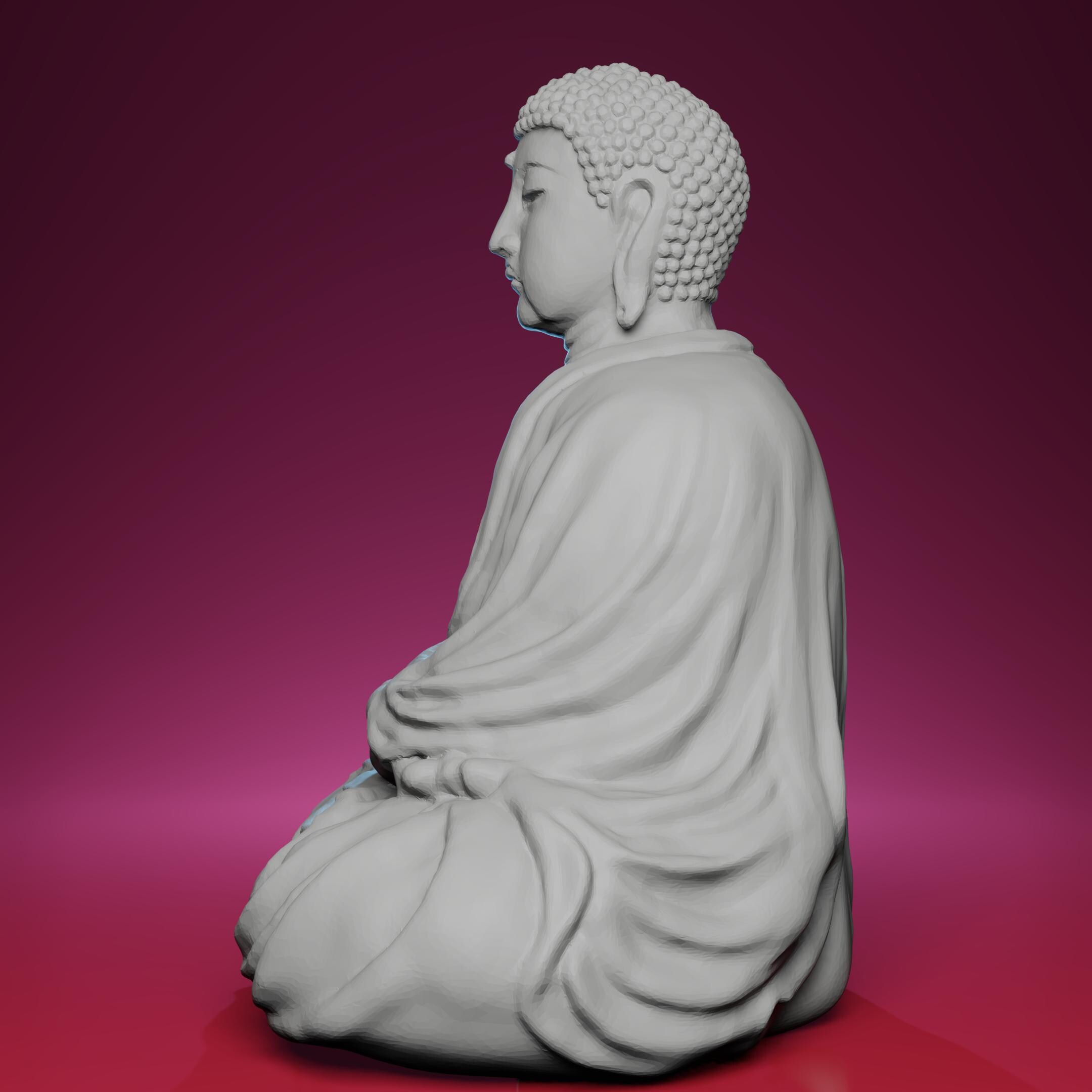 3D Printed Great Buddha of Kamakura – Inspired by Japanese