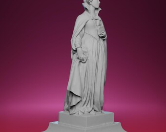 3D Printed Mary, Queen of Scots Statue - Inspired by the Jardin Du
