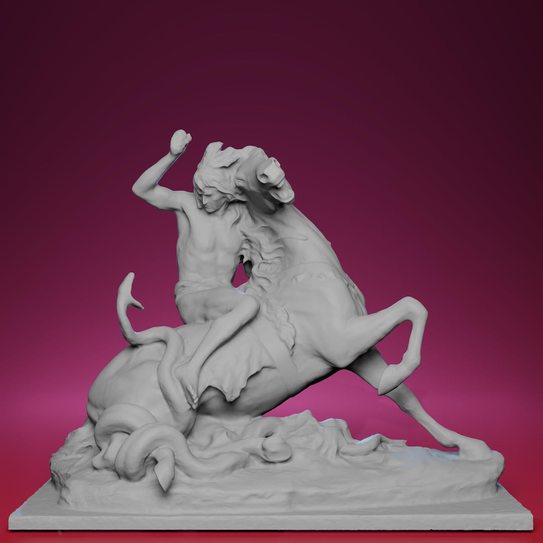 3D Printed Moment of Peril Statue – Inspired by Rosenborg Castle ...