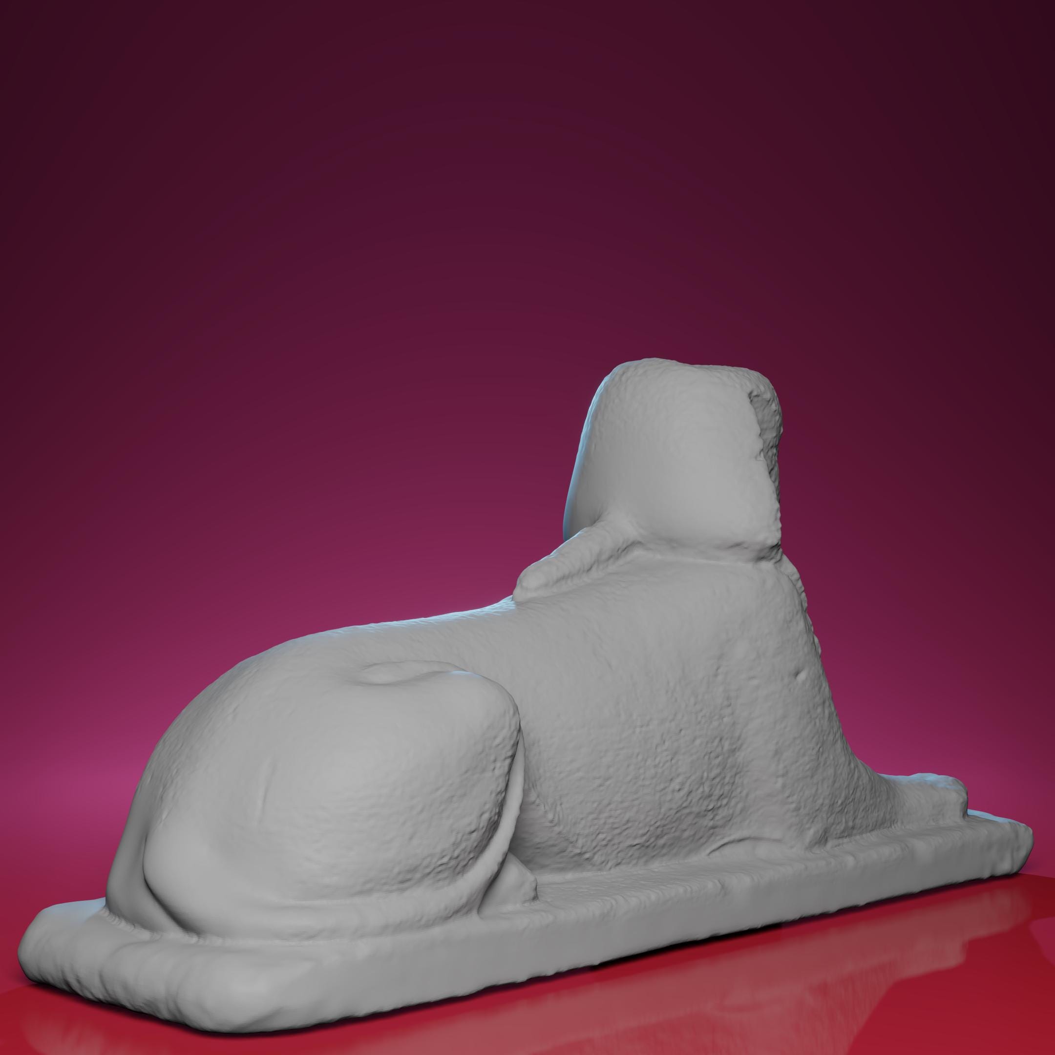 3D Printed Sphinx From Ancient Egypt – Inspired by the Istanbul