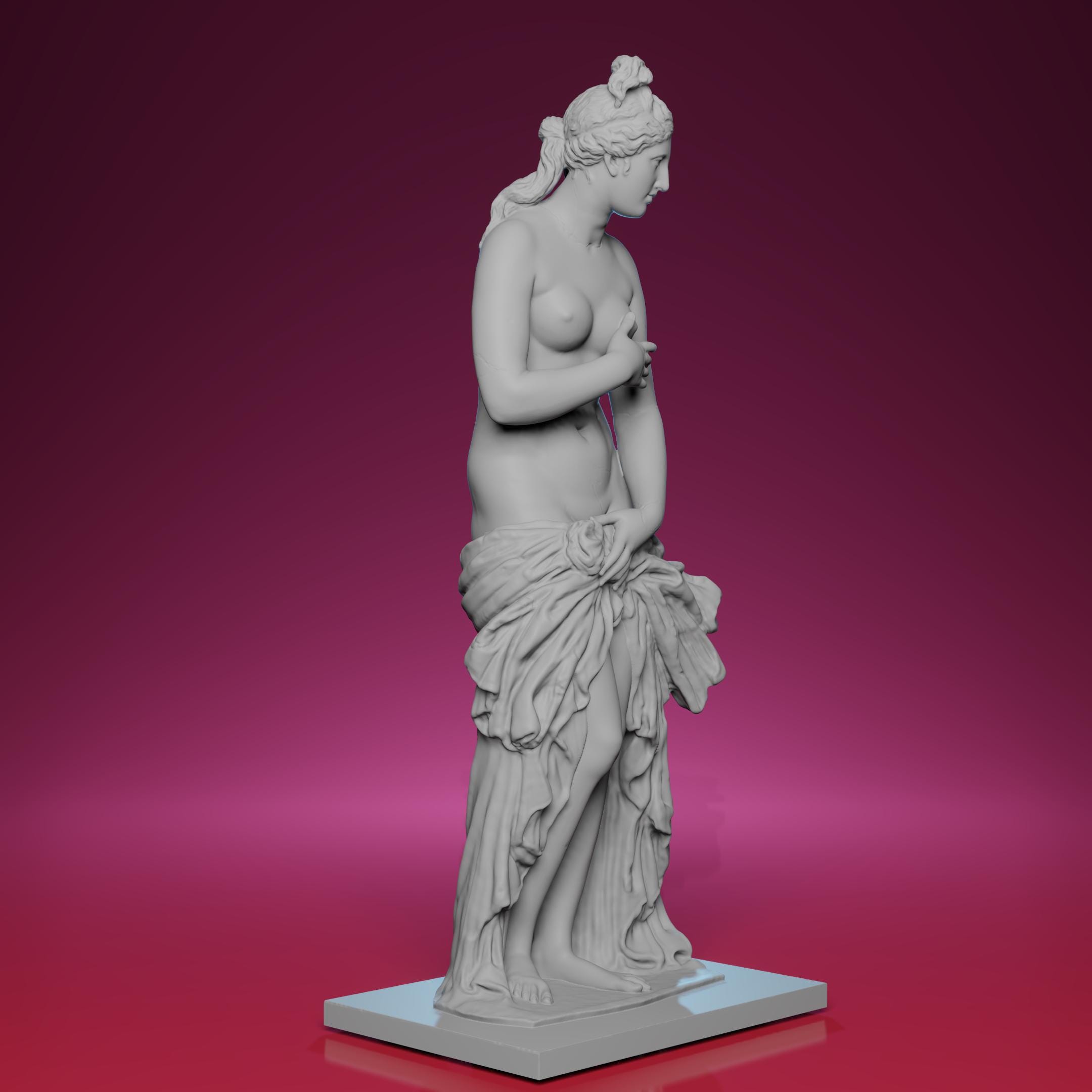 3D Printed Statue of Aphrodite – Inspired by the National