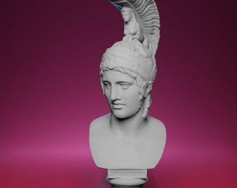 アレス・ボルゲーゼの胸像 – 古代ギリシャの軍神彫刻 | ギリシャ