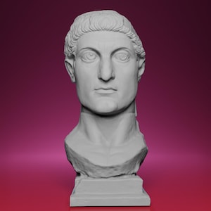 3D Printed Constantine Head Statue – Inspired by The Capitoline Museums in Rome