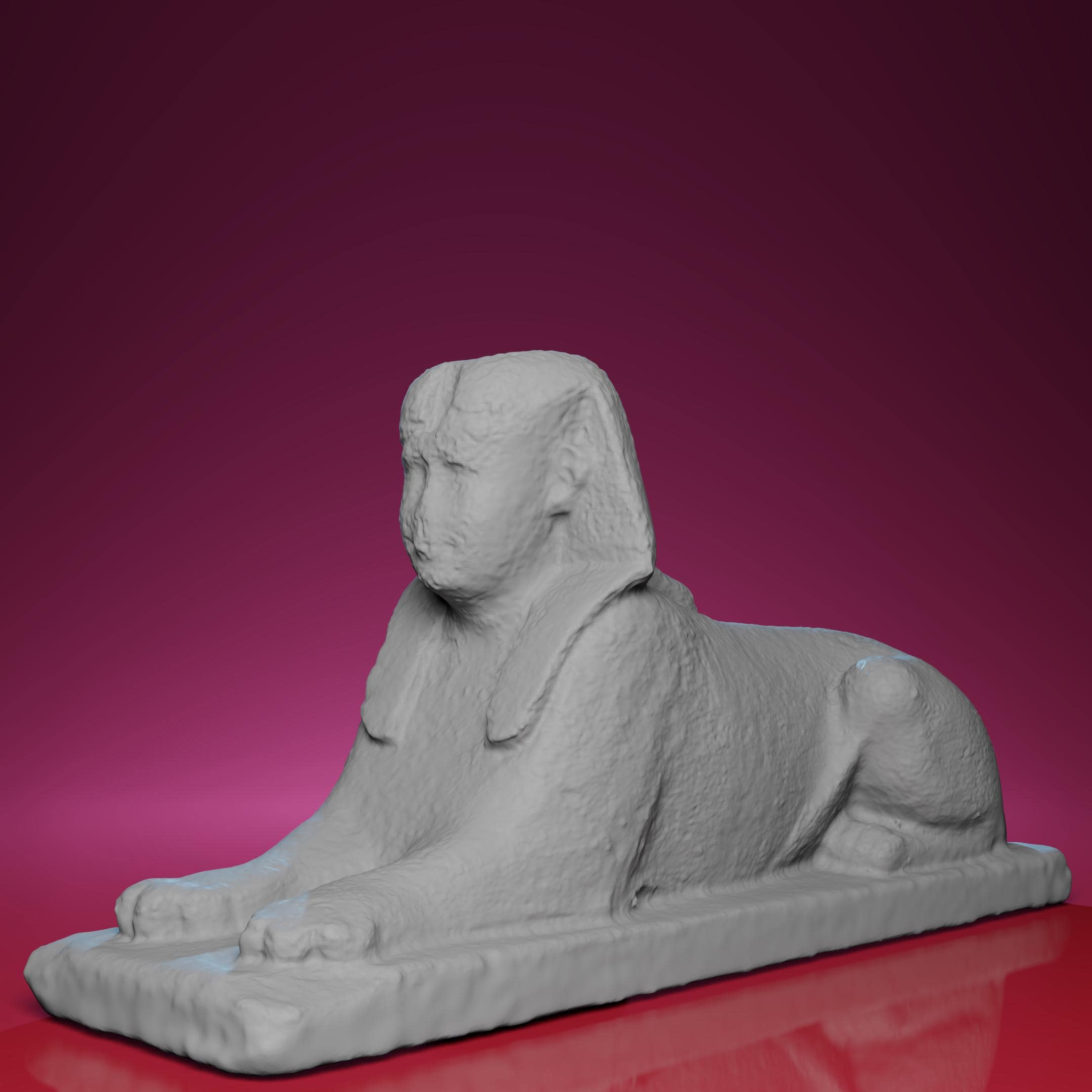 3D Printed Sphinx From Ancient Egypt – Inspired by the Istanbul