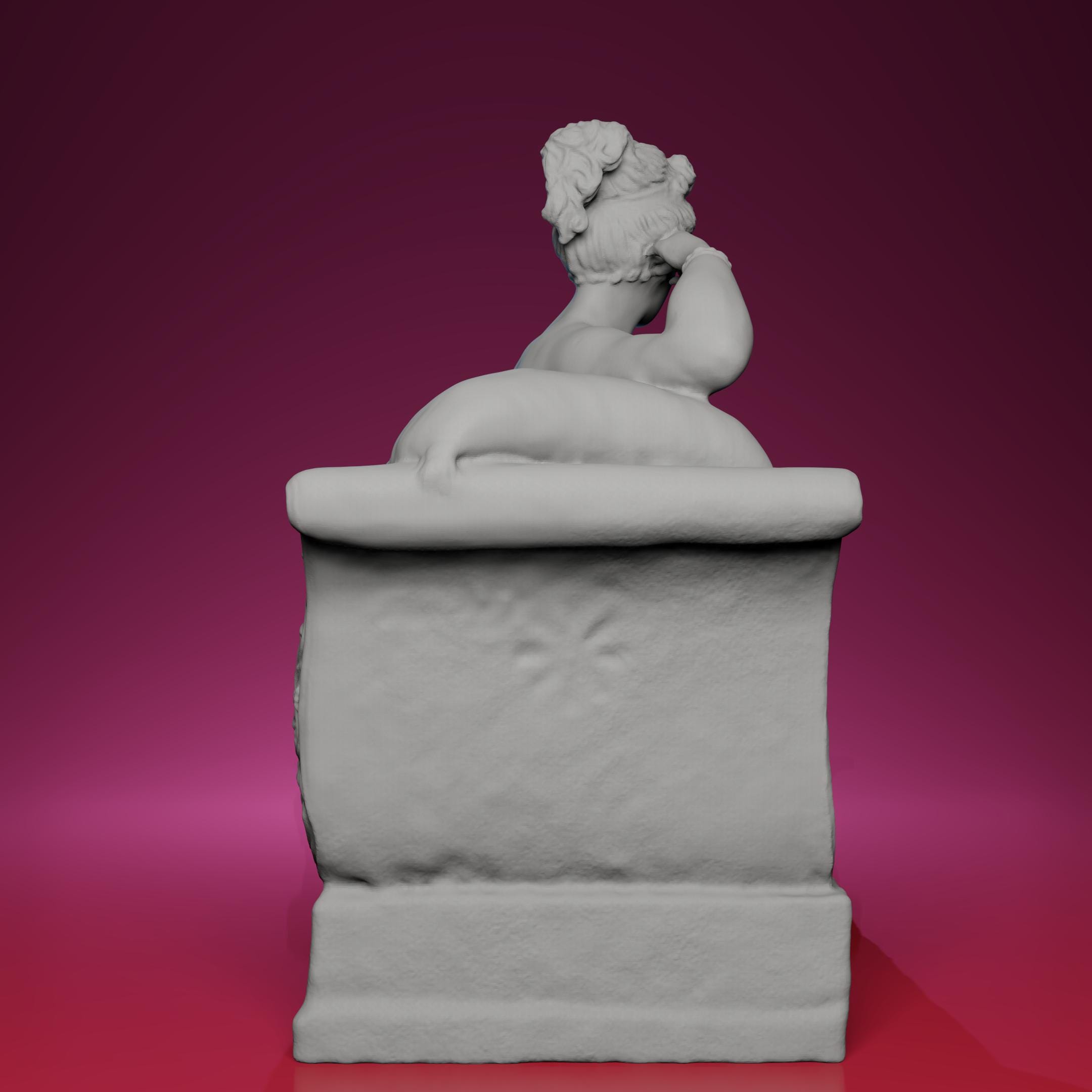3D Printed Pauline Bonaparte Sculpture – Inspired by Venus Victrix