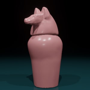 3D Printed Canopic Jar – Inspired by the Wellcome Collection in London