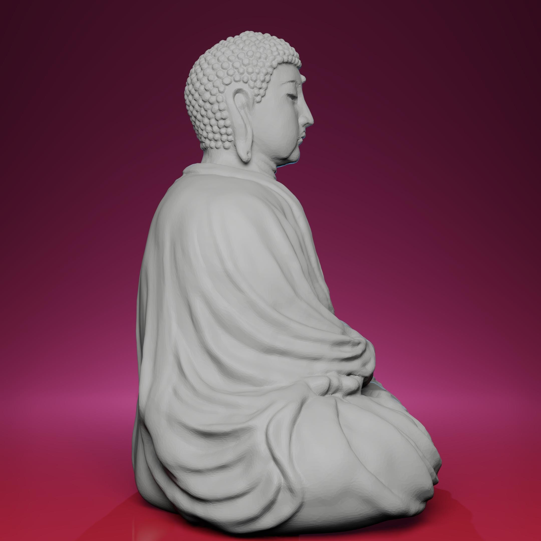 3D Printed Great Buddha of Kamakura – Inspired by Japanese