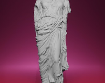 3D Printed Aphrodite Doria-Pamphili Statue – Inspired by The Louvre in Paris
