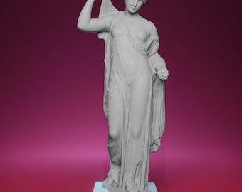 3D Printed Aphrodite Venus Genetrix Statue – Inspired by The Louvre Museum in Paris
