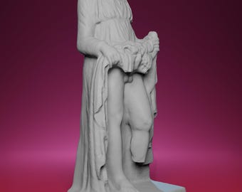 3D Printed Priapus Statue - Inspired by the National