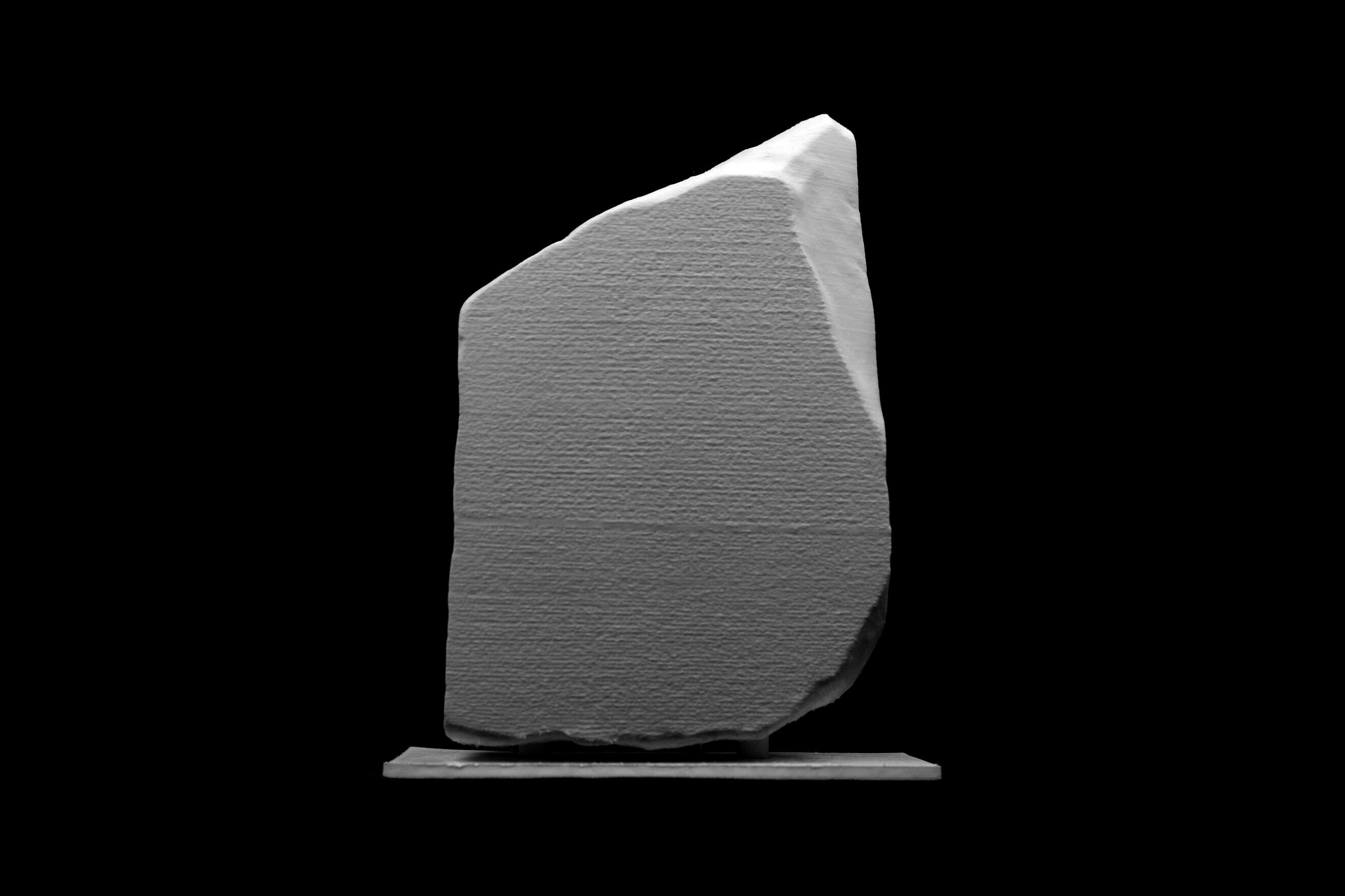 3D Printed Rosetta Stone Replica – Inspired by British