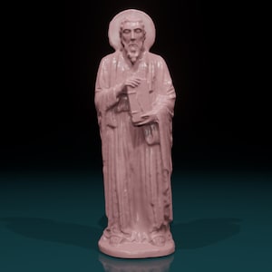 3D Printed Saint Bartholomew Statue – Inspired by Castelvecchio Museum in Italy