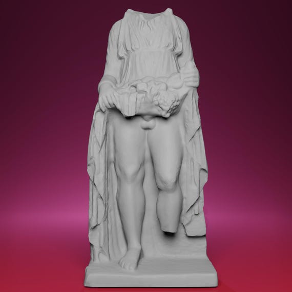 3D Printed Priapus Statue - Inspired by the National