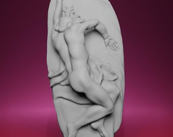 3D Printed The Shepherd Paris Statue - Inspired by The Louvre in Paris