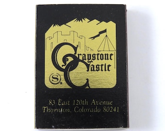 Boîte d'allumettes Graystone Castle, Sheraton Thornton, Colorado
