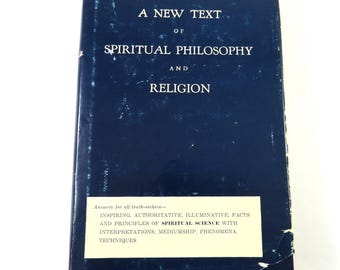 Nouveau texte sur la philosophie spirituelle et la religion, Byron J. Fitzgerald, livre édition 1964