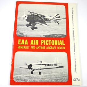 EAA Air Pictorial: Homebuilt & Antique Aircraft Review, August 1966