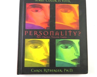 De quelle couleur est votre personnalité, Carol Ritberger, livre vintage 2000