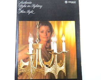 Authentic Styles in Lighting by Moe Light, Thomas Industries 1969 Lighting Catalog