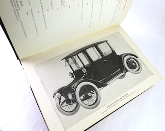 1920 Automobile Engineering Books Vol I-VI, American Technical Society, 1910s Gasoline, Explosion, Electric Auto Motor Photos, Diagrams
