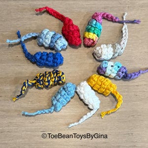 Cat toy, kitten toy, mouse, Handmade soft 100% Cotton, great cat lover gift