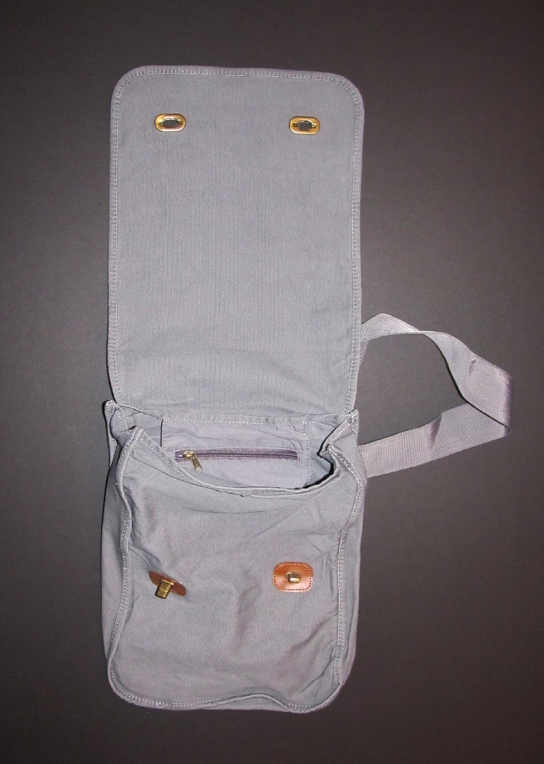 POLICE BOX Embroidered original Steampunk Messenger Bag