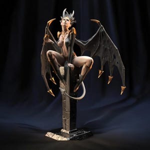 3D Mizora Figure STL File, Mizora Baldurs Gate Figure STL File, Baldurs Gate Mizora, Mizora Model File, Game Movie 3D Model