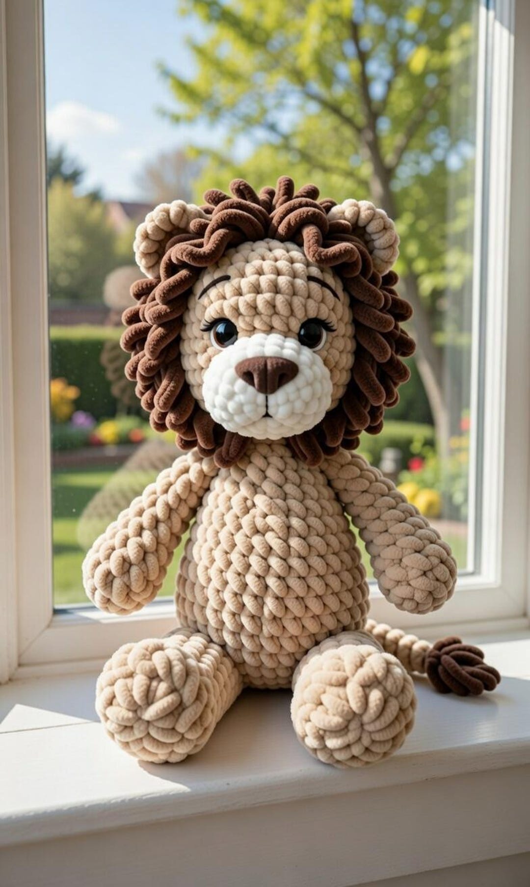 Lion Amigurumi Crochet Pattern | Stuffed Animal Toy (PDF Pattern) - Etsy