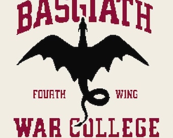 Basgiath Fourth Wing Crochet SC blanket pattern Download Graphghan