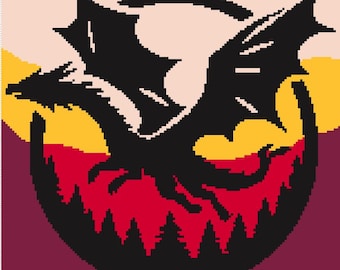C2C Fourth Wing Kuscheldecke Schnittmuster Download Graphghan