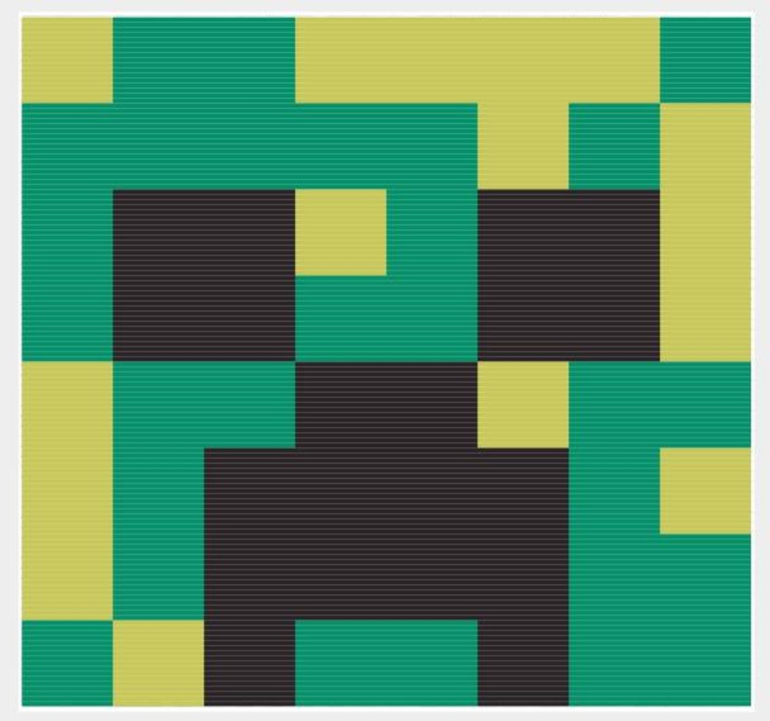 Minecraft Creeper DC Crochet Blanket Pattern Graphghan - Etsy Canada