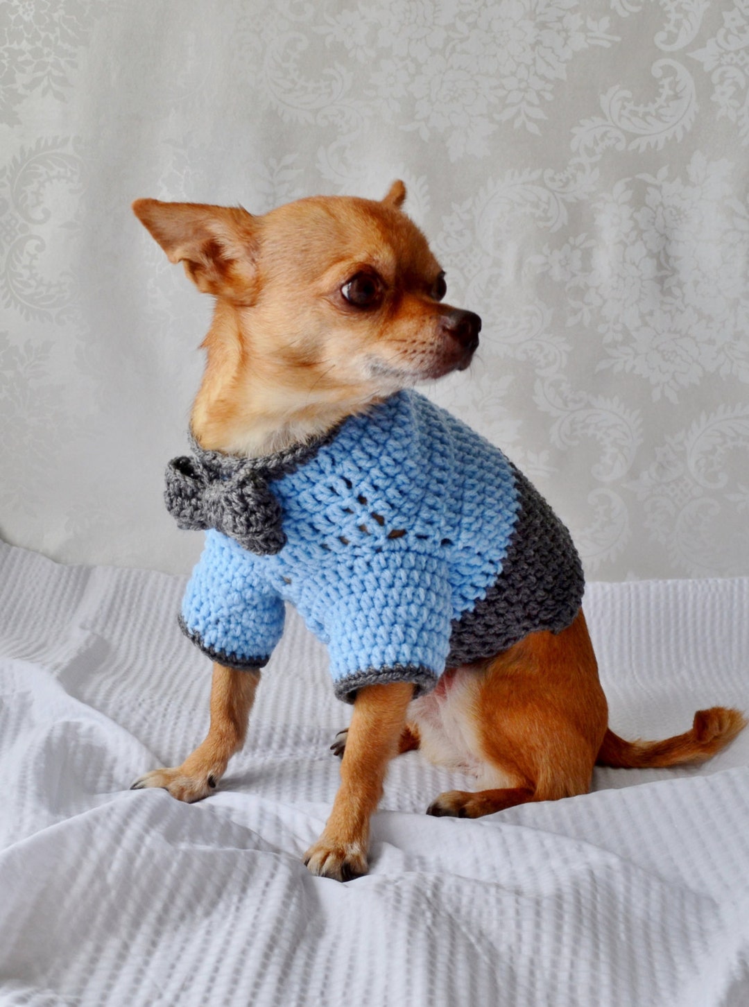 [GRAVER]★DOT DOG OVERFIT KNIT SWEATER Hot Dawg Dog Sweater Pattern | Wool and the Gang