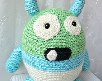 Kooky Monster Series 003 - Plushy, Crochet Monster - Unique, Original Toy - Crochet Doll