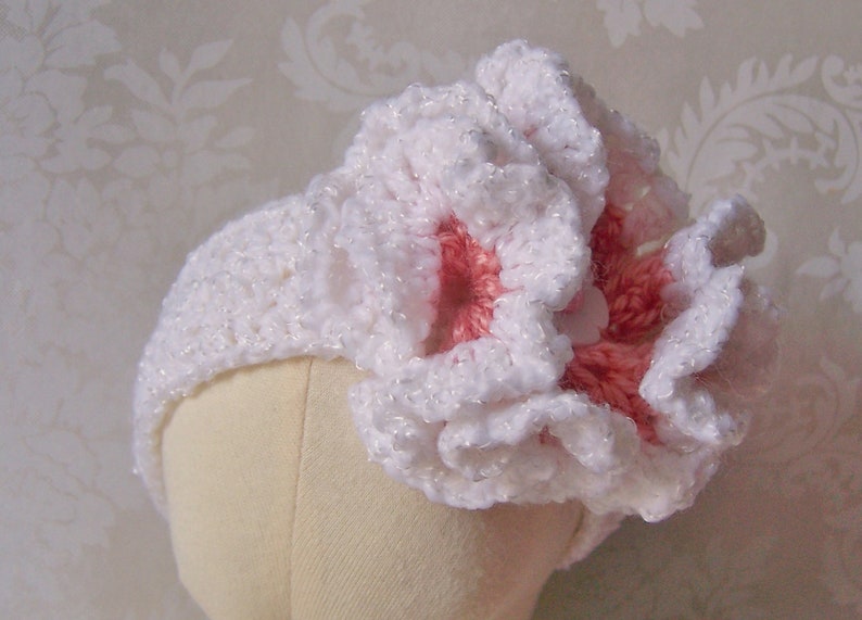 Crochet Baby Blanket, Granny Square, Baby Shower Set, Peach Blanket image 5