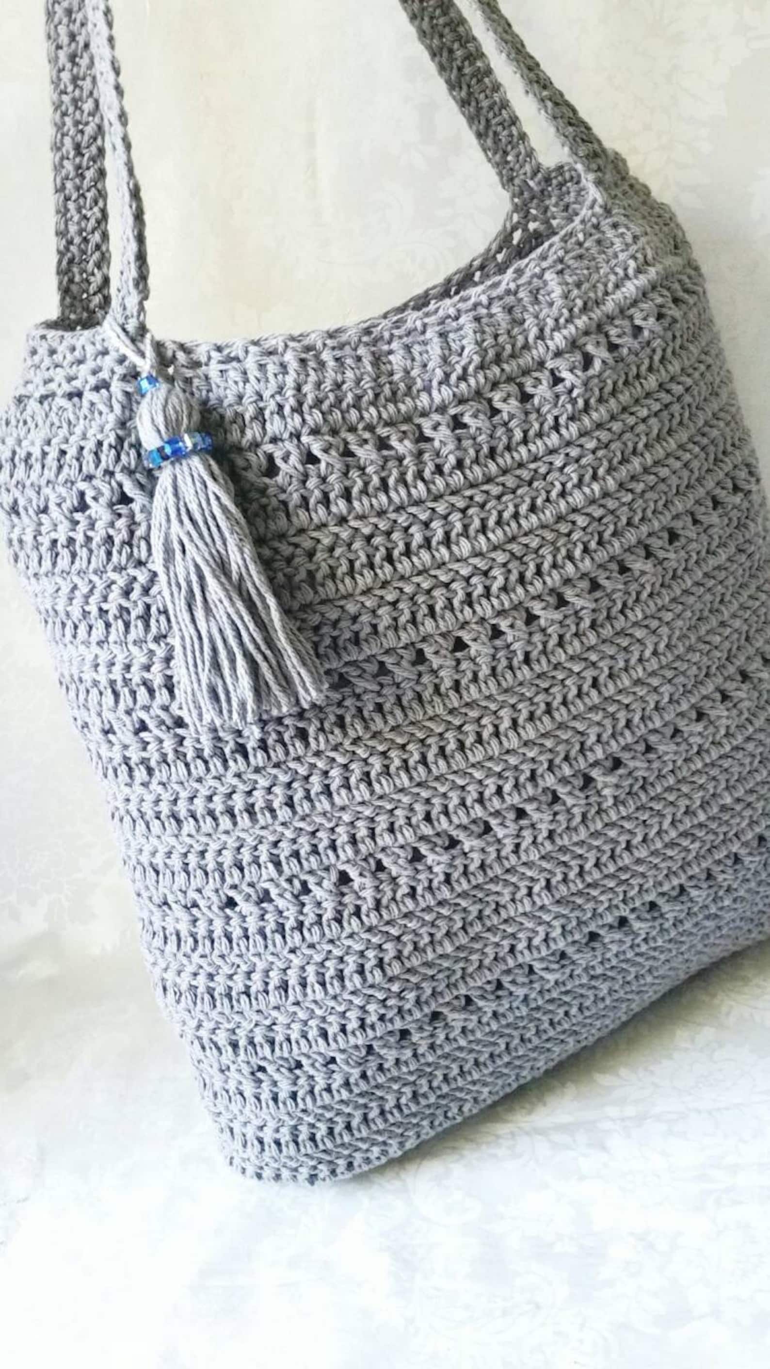 Crochet Shoulder Bag, Tote Bag, Crochet Handbag Etsy