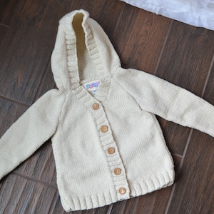 Knit Toddler Sweater, Knit Sweater, Unisex Toddler Sweater, Knit Hoodie, Knit Toddler Hoodie
