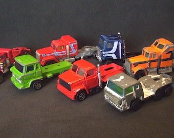 Camion Renault Transport Rare De Collection - Majorette échelle 1/100 - Blanc, Sans Boîte