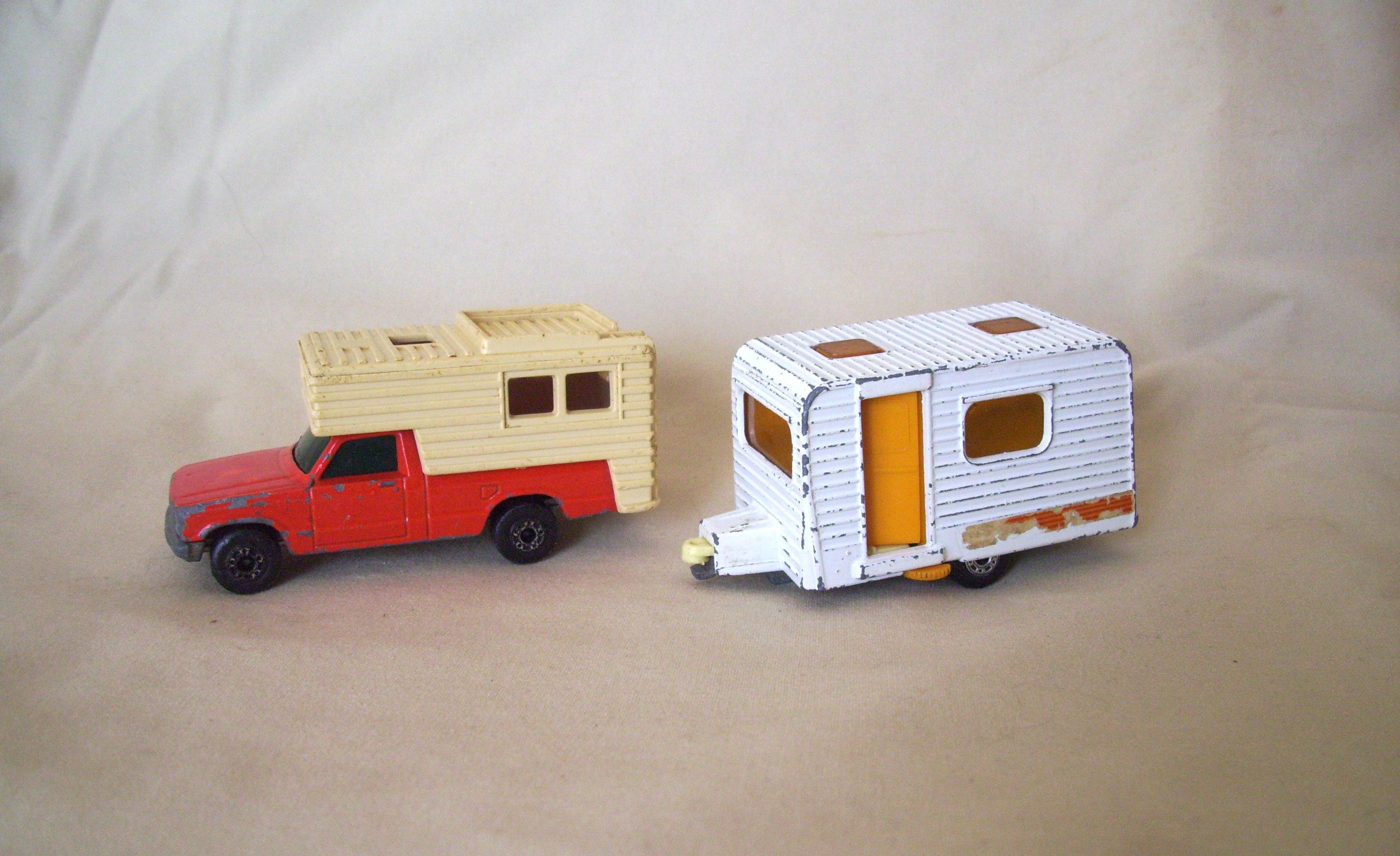 Matchbox Lesney Camper Caravan Super Fast 1977 1979