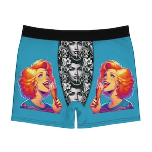 Retro Pop Art Boxer Briefs