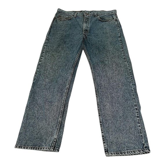VTG 80's Levis 505 Jeans Mens W38 L30 Blue Denim Cotton Acid Stone