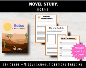 Estudio de la novela "Hojas" / Hojas de trabajo de comprensión y ensayo / Recurso para la educación en casa